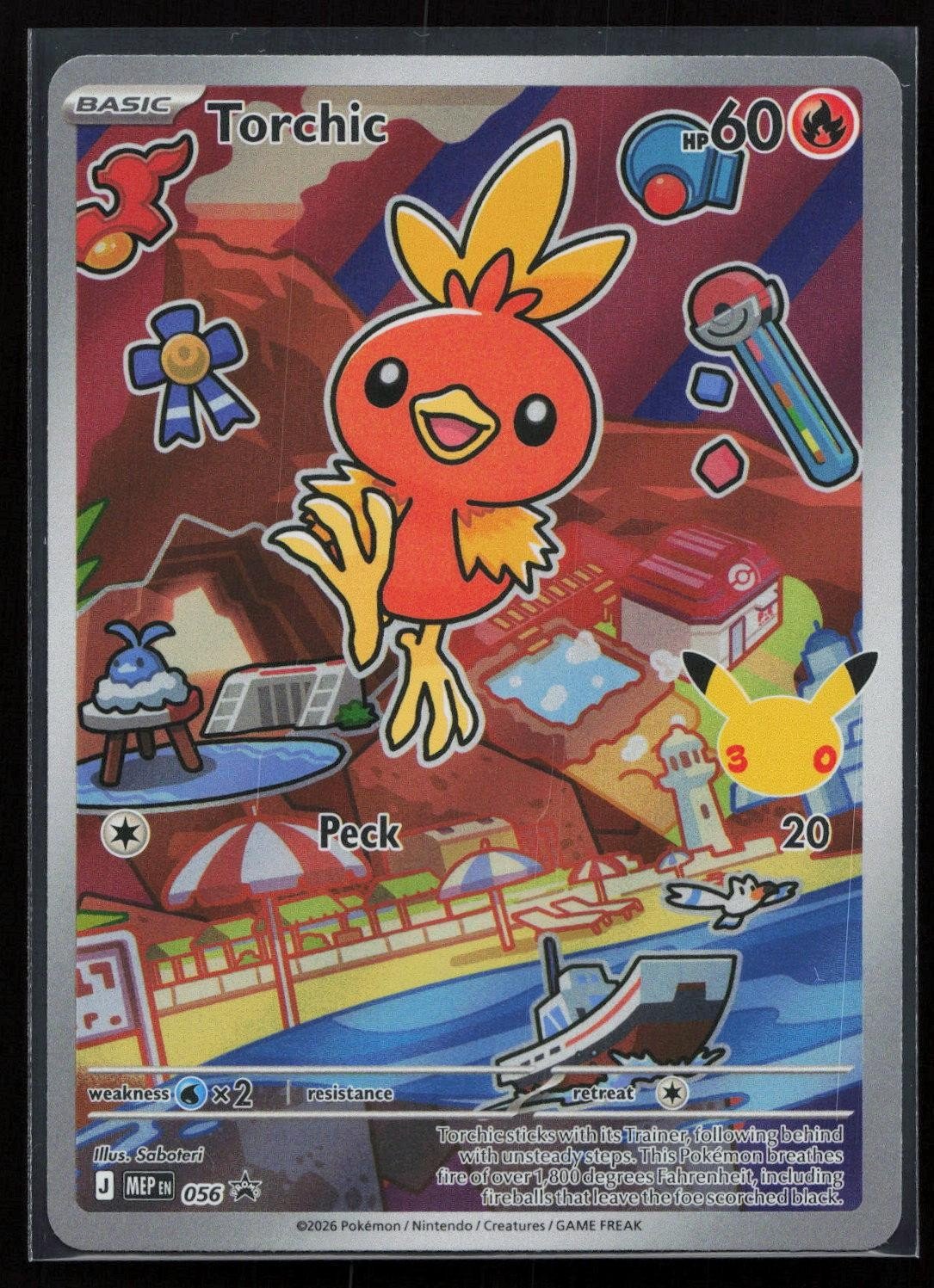 Torchic 056 First Partner Collection 2026 Promo NM - Mastercoins