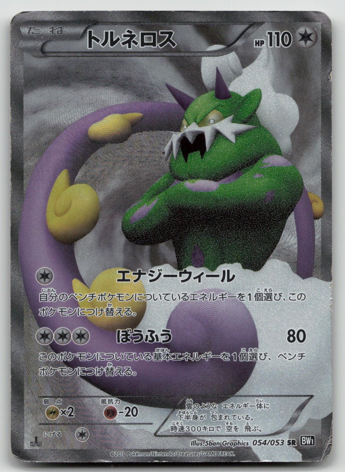 TORNADUS 054/053 BLACK COLLECTION POKEMON JAPANESE DMG - Mastercoins