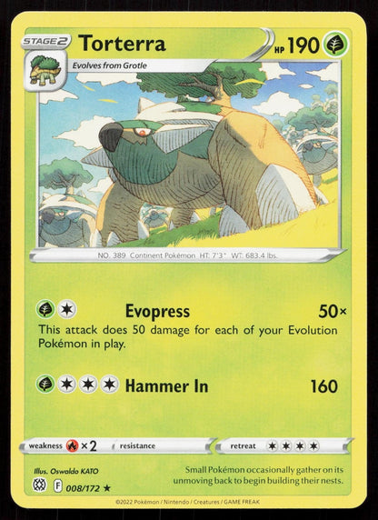 TORTERRA 8/172 DECK EXCLUSIVES NM - Mastercoins