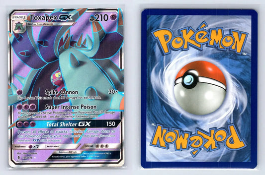 Toxapex GX 136/145 Guardians Rising Pokemon NM - Mastercoins