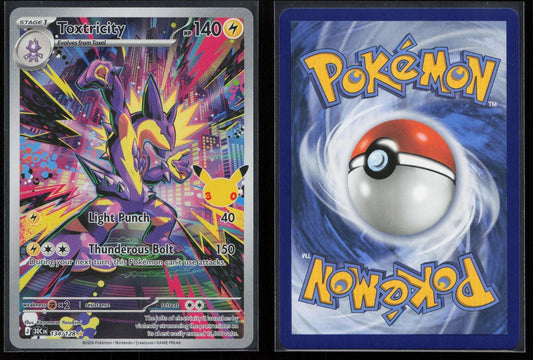 Toxtricity 134/128 ME: 30th Celebration Illustration Rare NM - Mastercoins