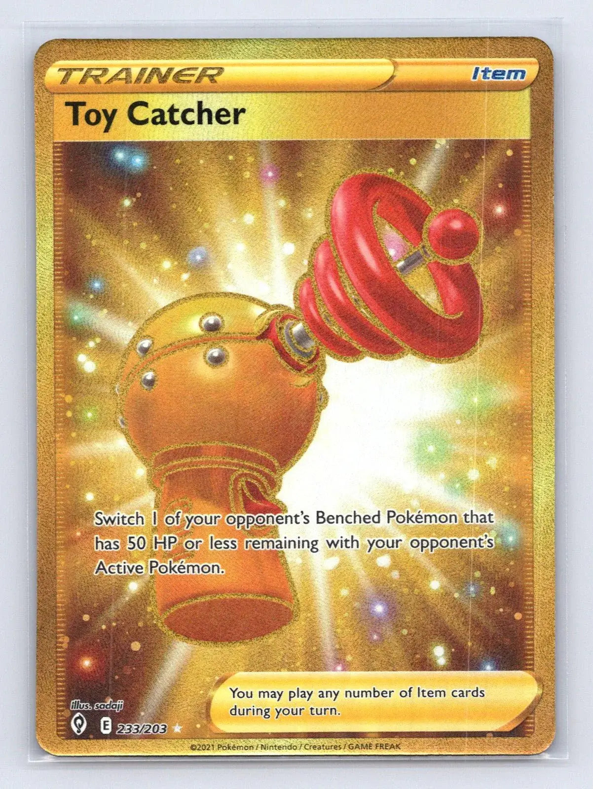 Toy Catcher 233/203 Evolving Skies Pokemon NM - Mastercoins