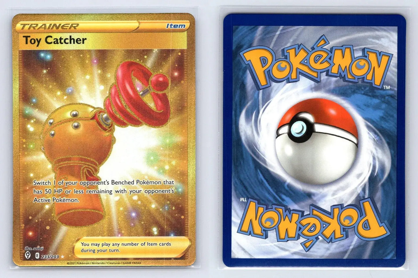 Toy Catcher 233/203 Evolving Skies Pokemon NM - Mastercoins