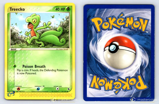 Treecko 75/109 Ruby & Sapphire Pokemon MP - Mastercoins