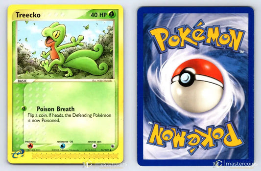 Treecko 75/109 Ruby & Sapphire Pokemon MP - Mastercoins