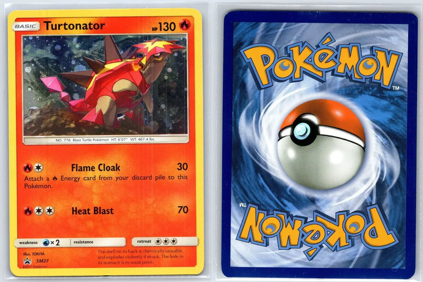 Turtonator SM27 SM Black Star Promos Pokemon NM - Mastercoins