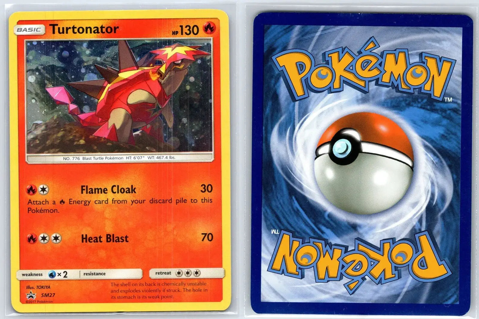 Turtonator SM27 SM Black Star Promos Pokemon NM - Mastercoins