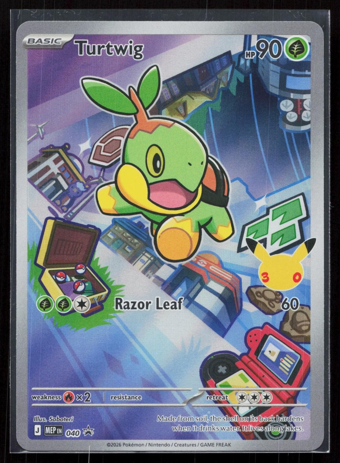 TURTWIG 040 ME: MEGA EVOLUTION PROMO NM - Mastercoins