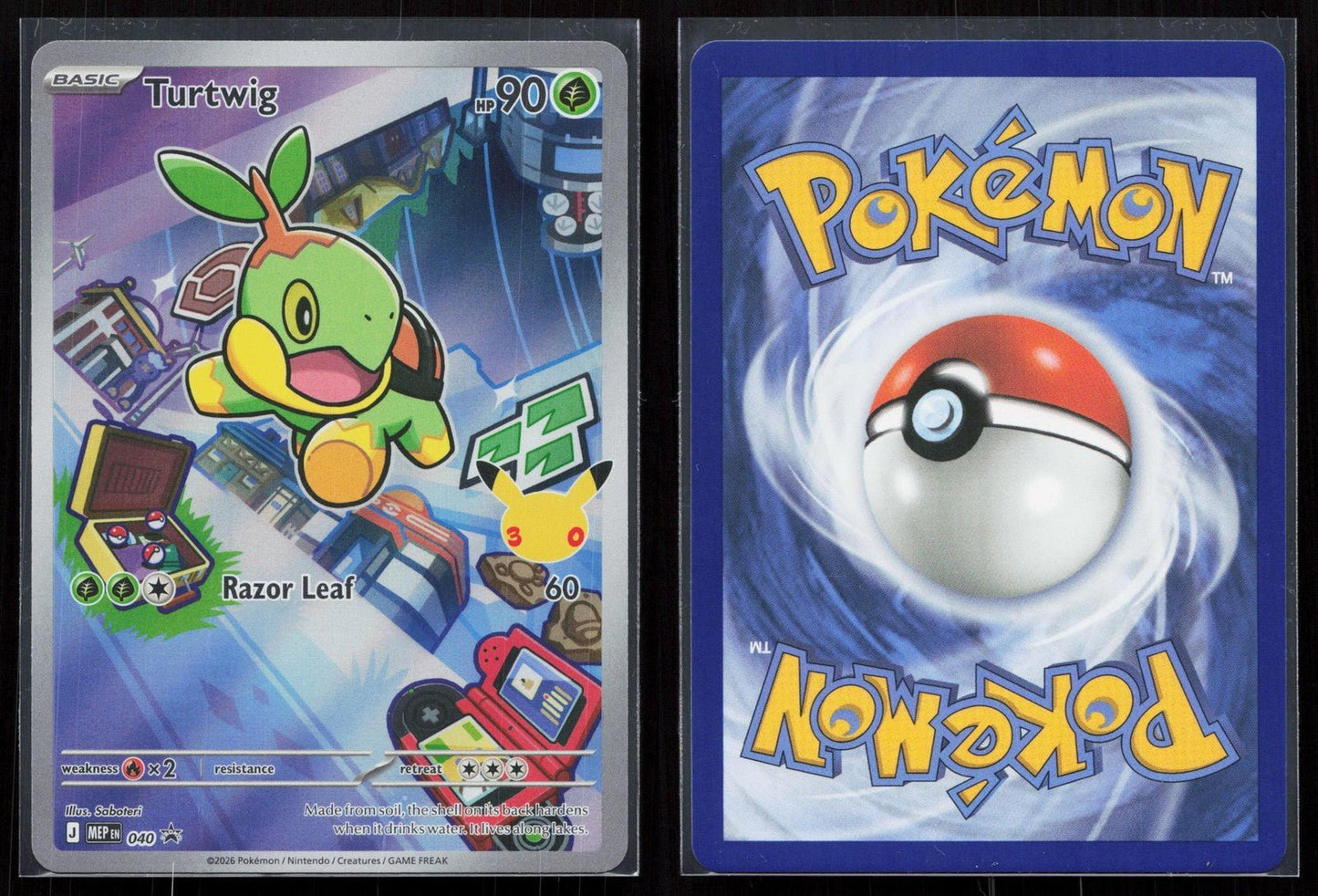 TURTWIG 040 ME: MEGA EVOLUTION PROMO NM - Mastercoins