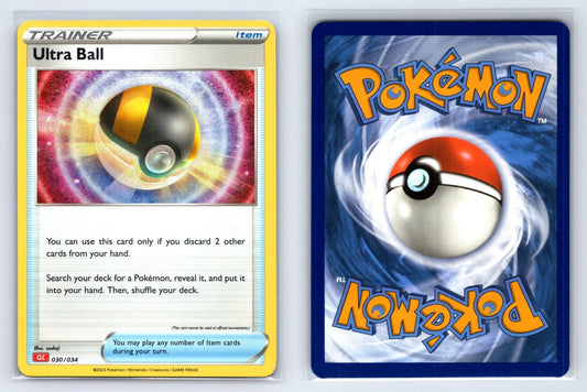 Ultra Ball 030/034 Classic Collection CLC Pokemon Near Mint - Mastercoins