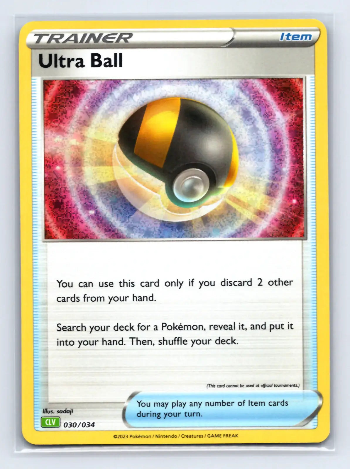 Ultra Ball 030/034 TCG Classic Venusaur Pokemon Near Mint - Mastercoins