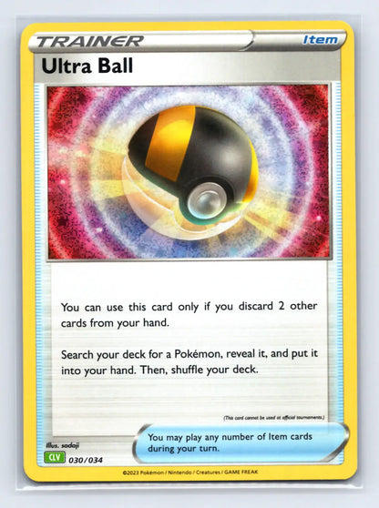 Ultra Ball 030/034 TCG Classic Venusaur Pokemon Near Mint - Mastercoins