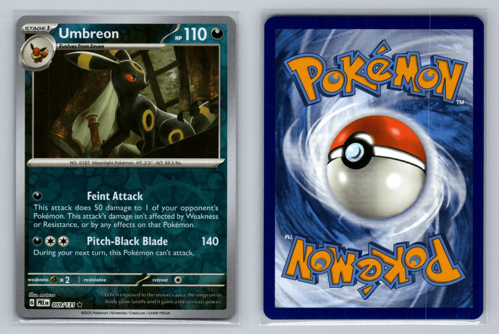 Umbreon 059/131 Reverse Holo Prismatic Evolutions - Mastercoins