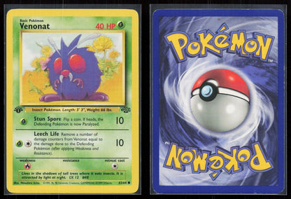 Venonat 63/64 Jungle 1st Edition - Mastercoins