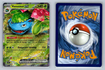 Venusaur Ex 001/142 Stellar Crown Pokemon TCG - Mastercoins