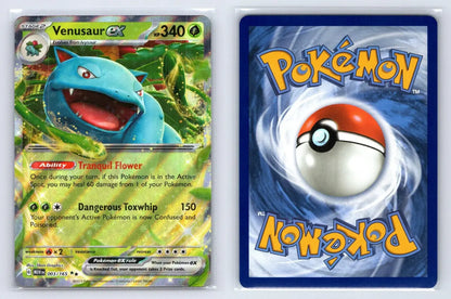Venusaur ex 003/165 Promo 151 Pokemon NM - Mastercoins