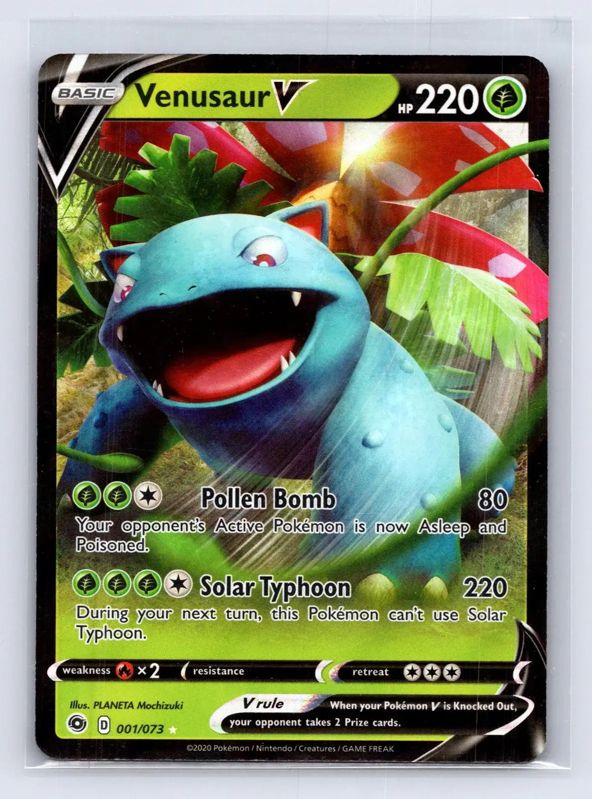 Venusaur V 001/073 Champion's Path Pokemon NM - Mastercoins