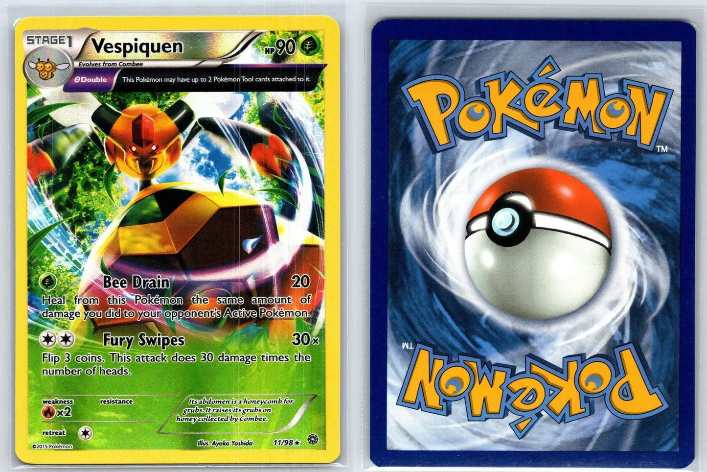 Vespiquen 11/98 Ancient Origins Pokemon NM - Mastercoins