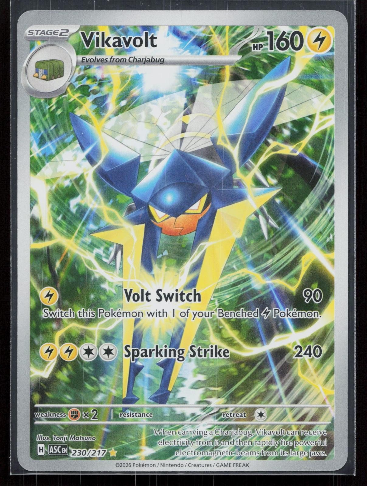 VIKAVOLT 230/217 ASCENDED HEROES NM - Mastercoins
