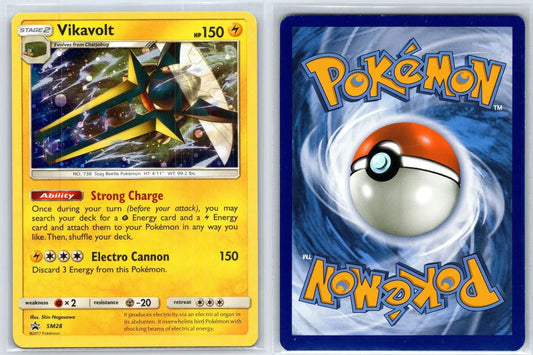 Vikavolt SM28 SM Black Star Promos Pokemon NM - Mastercoins