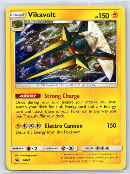 Vikavolt SM28 SM Black Star Promos Pokemon NM - Mastercoins