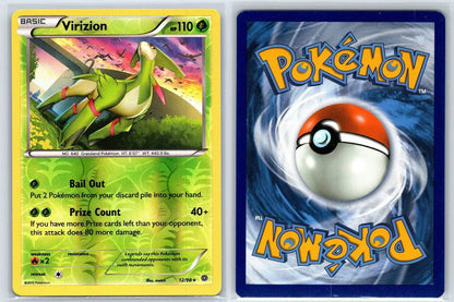 Virizion 12/98 Reverse Holo Ancient Origins Pokemon NM - Mastercoins