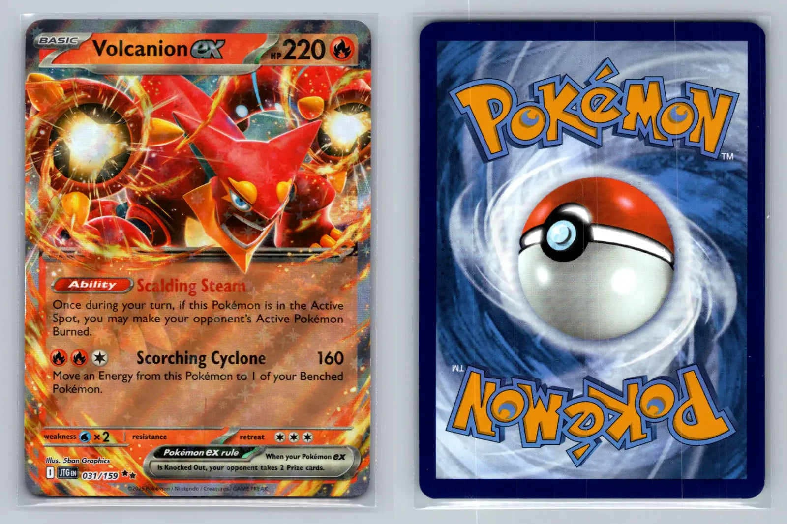 Volcanion ex 031/159 - Journey Together - Pokemon - Mastercoins