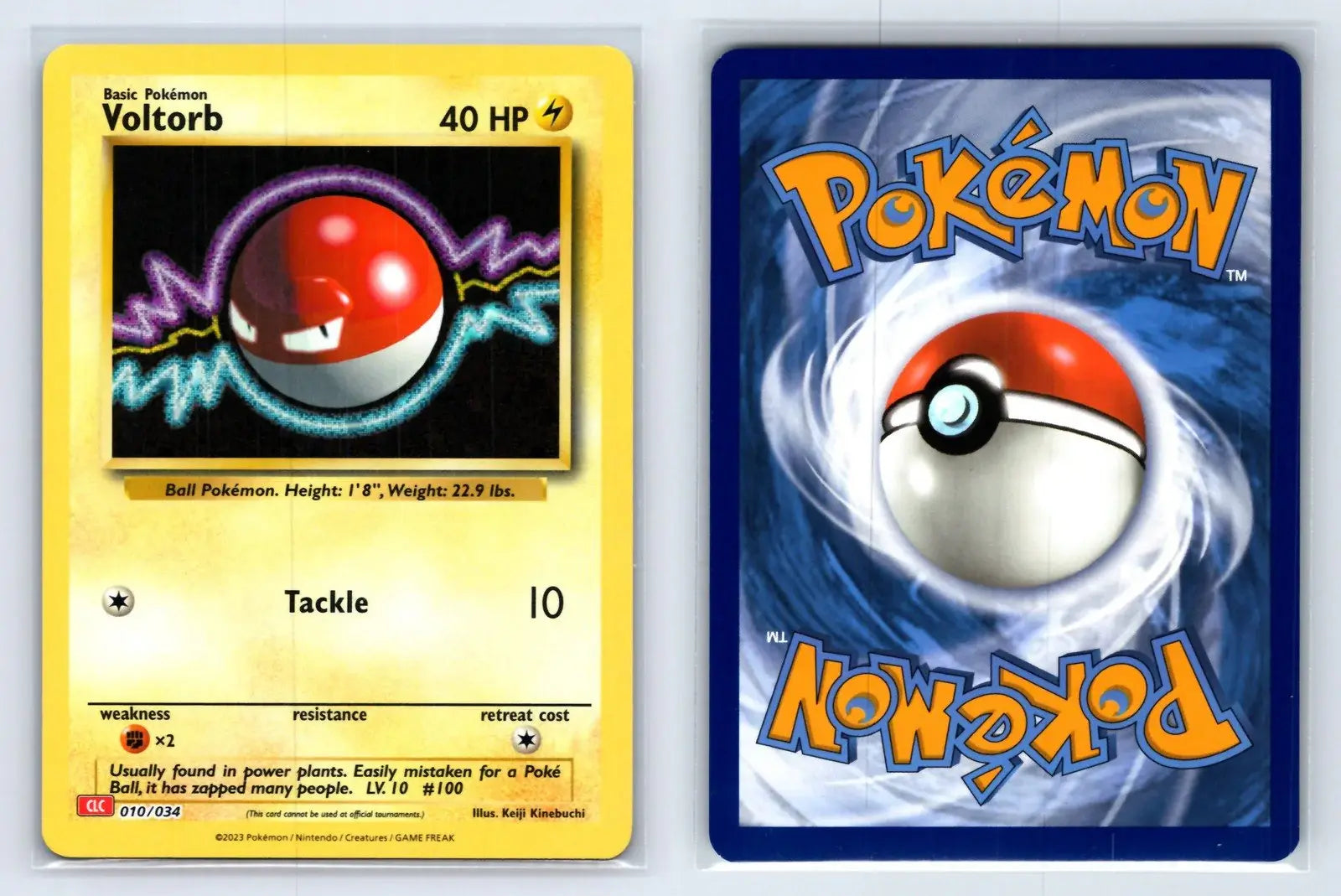 Voltorb 010/034 Classic Collection CLC Pokemon Near Mint - Mastercoins