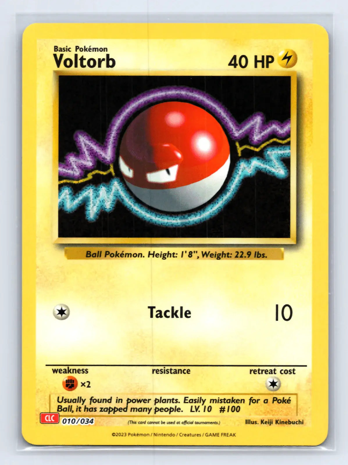 Voltorb 010/034 Classic Collection CLC Pokemon Near Mint - Mastercoins