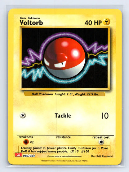 Voltorb 010/034 Classic Collection CLC Pokemon Near Mint - Mastercoins