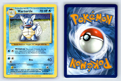 Wartortle 002/034 TCG Classic Blastoise Pokemon Near Mint - Mastercoins