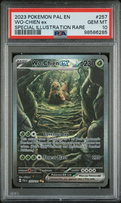 ️‍? Wo - Chien ex 257 Paldea Evolved PSA 10 - Mastercoins