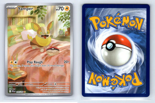 Yamper 99/094 AR Phantasmal Flames Pokemon Near Mint - Mastercoins
