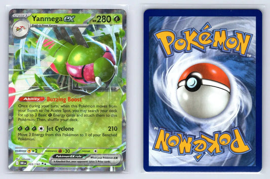 Yanmega ex 003/182 Destined Rivals Pokemon NM - Mastercoins