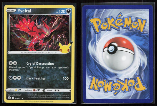 YVELTAL 019/025 CELEBRATIONS NM - Mastercoins