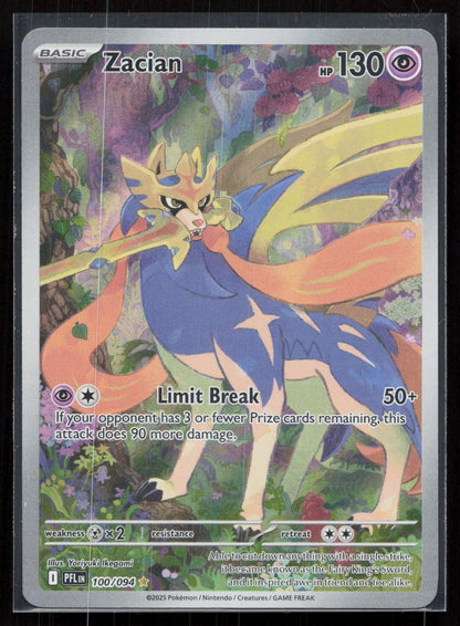 ZACIAN 100/094 PHANTASMAL FLAMES NM - Mastercoins